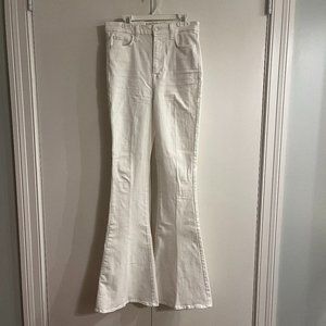 7 For All Mankind Jeans - NO FILTER ULTRA HIGH RISE SKINNY FLARE